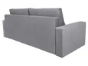 BRW Трехместный диван-кровать Angie с ящиком для хранения велюровый серый, Фэнси 90 серый SO3-ANGIE-LX_3DL-G2_B8517B фото thumb №4