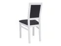 BRW М'яке крісло Porto чорне, Milano 9303 Чорний/білий TXK_PORTO-TX057-1-MILANO_9303_BLACK фото thumb №3