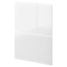 IKEA METOD МЕТОД, 2 фронтальні панелі для посудомийки, Voxtorp глянцевий / білий, 60 см 294.498.10 фото