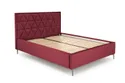Узголів'я ліжка HALMAR MODULO W5 160 см бордового кольору. Моноліт 59 фото thumb №2