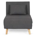 Крісло розкладне MEBEL ELITE MARRY, тканина: сірий фото thumb №7
