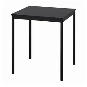 IKEA SANDSBERG САНДСБЕРГ, стол, черный, 67x67 см 594.204.00 фото