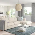IKEA VIMLE ВІМЛЕ, 3-місний диван із кушеткою, з широкими підлокітниками / Gunnared бежевий 295.452.13 фото thumb №5