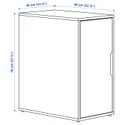 IKEA ALEX АЛЕКС, шафа, біла пляма / імітація. дуб, 36x70 см 505.637.90 фото thumb №6