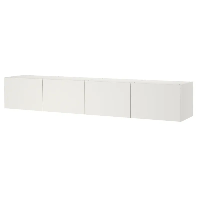 IKEA PLATSA ПЛАТСА, настенный модуль для хранения, белый Фоннес / белый, 240x42x40 см 293.206.52 фото №1