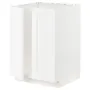 IKEA METOD МЕТОД, напольный шкаф для мойки+2 двери, белый Энкёпинг / белая имитация дерева, 60x60 см 594.733.80 фото