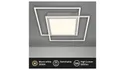 BRW Frame Center Led 2-позиционный потолочный светильник серебристый 085505 фото thumb №3