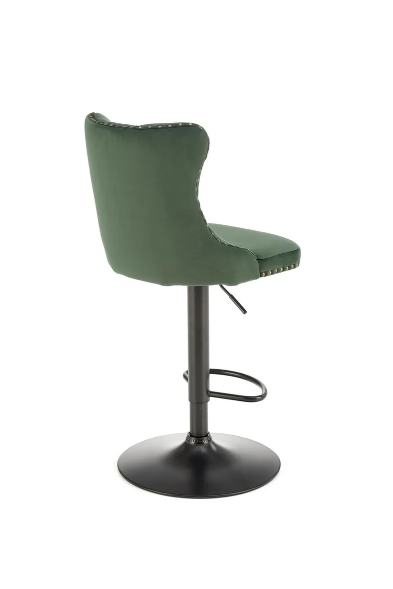 Барний стілець HALMAR H117 темно-зелений фото №4