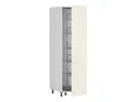 BRW Кухонный шкаф Sole высотой 40 см с корзиной для груза цвета магнолия глянец, альпийский белый/магнолия глянец FH_DC_40/207_CC-BAL/XRAL0909005 фото thumb №3