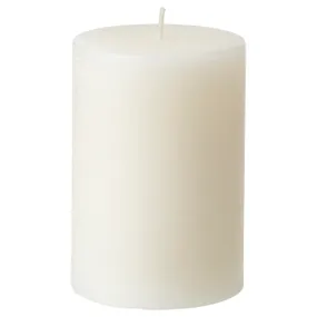 IKEA JÄMLIK ЄМЛІК, ароматизована формова свічка, ваніль/світло-бежевий, 30 годин. 505.022.78 фото
