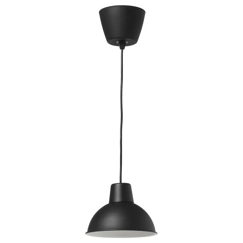 IKEA SKURUP СКУРУП, подвесной светильник, черный, 19 см 803.973.94 фото №1