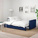 IKEA FRIHETEN ФРИХЕТЭН, 3-местный диван-кровать, Скифтебо синий 604.315.63 фото thumb №3