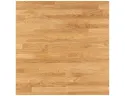 Стол журнальный круглый деревянный SIGNAL CONO B, 80 см, массив дуба / черный фото thumb №2