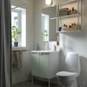 IKEA ENHET ЕНХЕТ, ванна, білий/блідо-сіро-зелений, 64x43x87 см 795.470.64 фото thumb №2