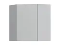 BRW Top Line 60 см угловой левый кухонный шкаф светло-серый матовый, греноловый серый/светло-серый матовый TV_GNWU_60/72_L-SZG/BRW0014 фото thumb №1