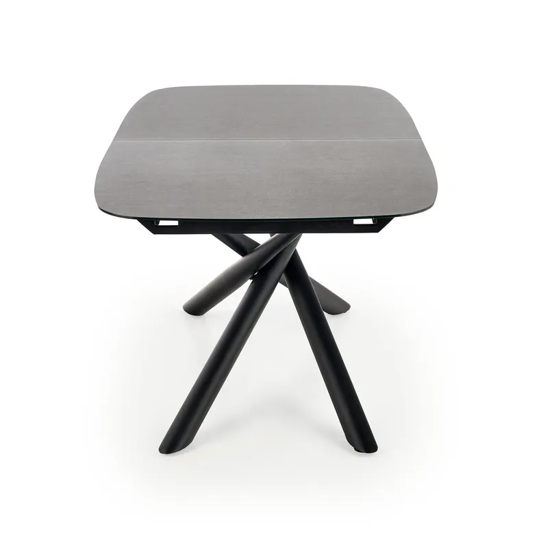 Кухонный стол раскладной HALMAR CAPELLO 180-240x95 см черный, серый фото №15