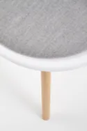 Кухонный стул HALMAR K308 белый/серый фото thumb №6