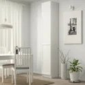 IKEA BILLY БІЛЛІ / OXBERG ОКСБЕРГ, стелаж додаткова верхня секція / двер, білий, 40x42x237 см 894.248.35 фото thumb №2