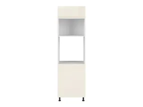 BRW Встраиваемый кухонный шкаф Sole 60 см с духовкой правый глянец магнолия, альпийский белый/магнолия глянец FH_DPS_60/207_P/O-BAL/XRAL0909005 фото