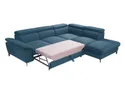 BRW Кутовий розкладний диван Алегра з ящиком для зберігання велюровий синій, Елемент 13 NA-ALEGRA-L-G2_B9CA45 фото thumb №6