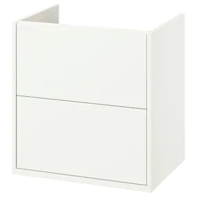 IKEA HAVBÄCK ХАВБЭКК, шкаф для раковины с ящиками, белый, 60x48x63 см 905.317.64 фото