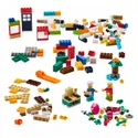 IKEA BYGGLEK БЮГГЛЕК, конструктор LEGO®, 201 деталь, различные цвета 204.368.88 фото thumb №1