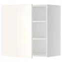 IKEA METOD МЕТОД, навесной шкаф с полками, белый / белый, 60x60 см 294.659.42 фото thumb №1