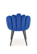Кухонний стілець HALMAR K410 темно-синій фото thumb №2