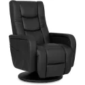Поворотне масажне крісло MEBEL ELITE SPIKE, екошкіра: чорний фото thumb №7