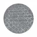 BRW Сучасний килим 3D La Casa сірий круг 80 х 80 4058819119549 фото thumb №1
