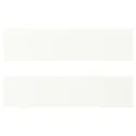 IKEA VALLSTENA ВАЛЛЬСТЕНА, фронтальная панель ящика, белый, 40x10 см 305.416.95 фото thumb №1