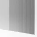 IKEA BJÖRNÖYA БЙЕРНЕЙА, 4 панелі для рами розсувних дверцят, ефект сірого відтінку, 100x236 см 704.807.51 фото thumb №3