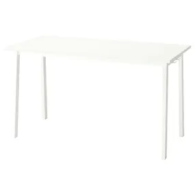 IKEA MITTZON МІТТЗОН, стіл для конференцій, білий, 140x68x75 см 295.329.89 фото