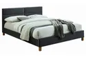 Кровать двуспальная бархатная SIGNAL SIERRA Velvet, Bluvel 150, серый, 160x200 фото thumb №1