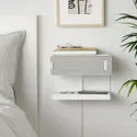 IKEA SYMFONISK СИМФОНІСК, полиця з бездротовою зарядкою, білий 205.210.56 фото thumb №6