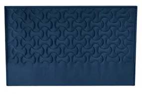 Узголів'я ліжка HALMAR MODULO W2 160 см темно-синього кольору. Моноліт 77 фото