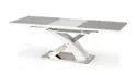 Розкладний кухонний стіл HALMAR SANDOR 2 160-220x90 см сірий фото thumb №3