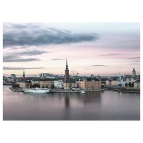 IKEA BILD БІЛЬД, постер, панорама, Стокгольм, 70x50 см 805.532.52 фото