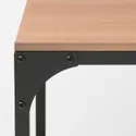 IKEA FJÄLLBO ФЬЕЛЛЬБО, журнальный стол, черный, 90x46 см 703.354.86 фото thumb №4