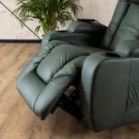 Масажне крісло MEBEL ELITE BOX, екошкіра: зелений фото thumb №5