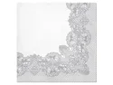 BRW Lace Silver, Серветки 20шт 073165 фото thumb №1