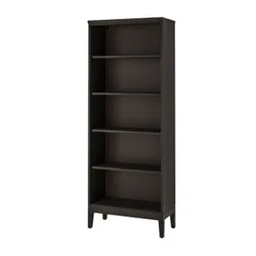 IKEA IDANÄS ІДАНЕС, книжкова шафа, темно-коричневі плями, 81x39x211 см 004.878.31 фото