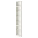 IKEA BILLY БІЛЛІ, книжкова шафа, білий, 40x28x237 см 492.177.34 фото thumb №1