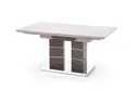 Обідній стіл розкладний HALMAR LORD 160-200x90 см, світлий ясен/темний ясен фото thumb №2