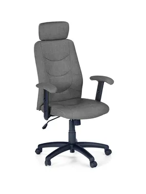 Крісло комп'ютерне офісне обертове HALMAR STILO 2 сірий фото