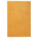 IKEA LANGSTED ЛАНГСТЕД, килим, короткий ворс, жовтий, 60x90 см 404.239.41 фото thumb №1