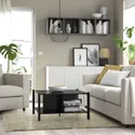 IKEA LINJEPLATS ЛІНЙЕПЛАТС, килим, короткий ворс, бежевий/кремовий, 160x230 см 905.826.02 фото thumb №3