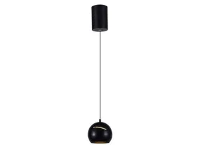 BRW VT-7796 Светодиодный металлический подвесной светильник черный 092024 фото