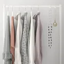 IKEA NORDLI НОРДЛИ, дополнительная платяная штанга, белый, 80x115 см 504.150.40 фото thumb №2