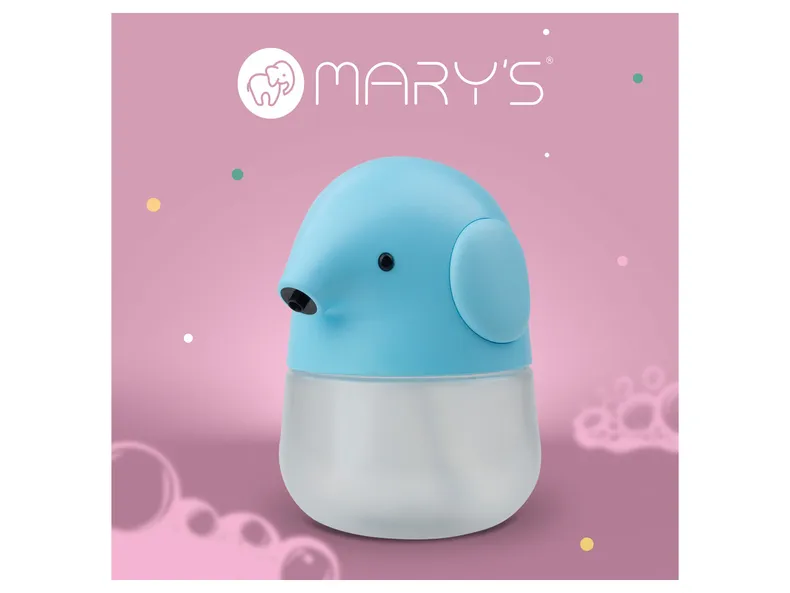 BRW Силиконовый дозатор для мыла Mary's Elephant синий 096854 фото №7